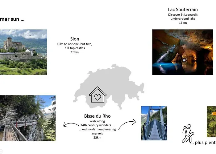 Peak-view Daire Crans-Montana